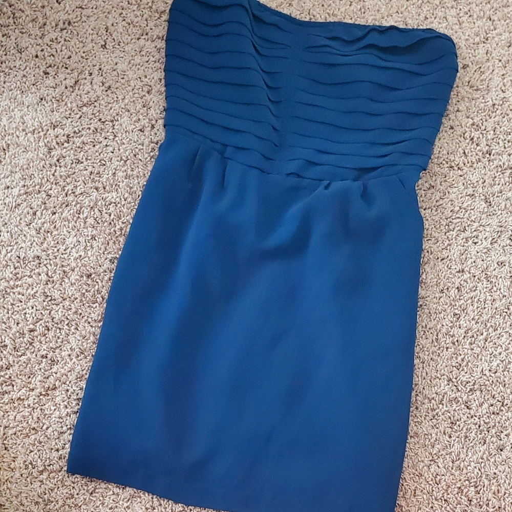 😍 ANTHROPOLOGIE STRAPLESS DRESS - EUC